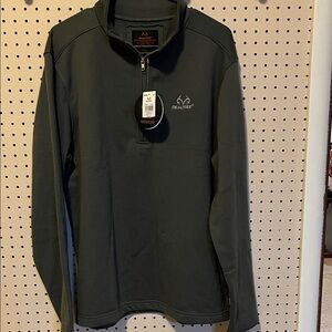NWT Realtree Men's Dark Gray Lightweight Jacket
